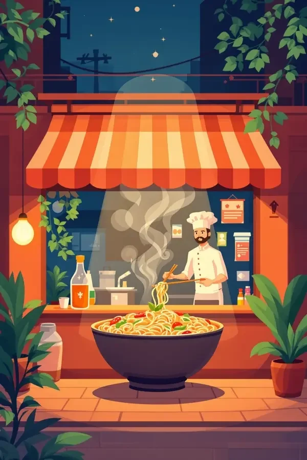 一碗面馆 神秘视频电影封面